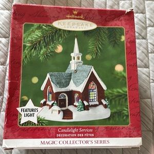 Hallmark Keepsake Ornament. Candlelight Services. 2001